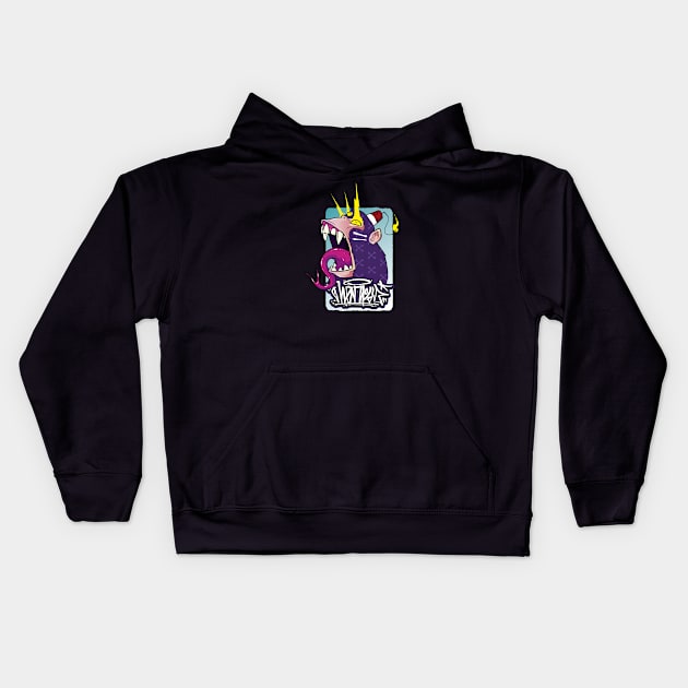 Monky Mono Kids Hoodie by cereso monky